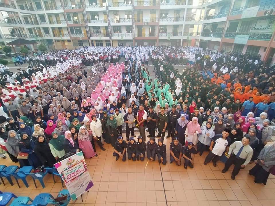 Perhimpunan Kokurikulum Pertama Tahun 2020 | SMK Saujana Utama